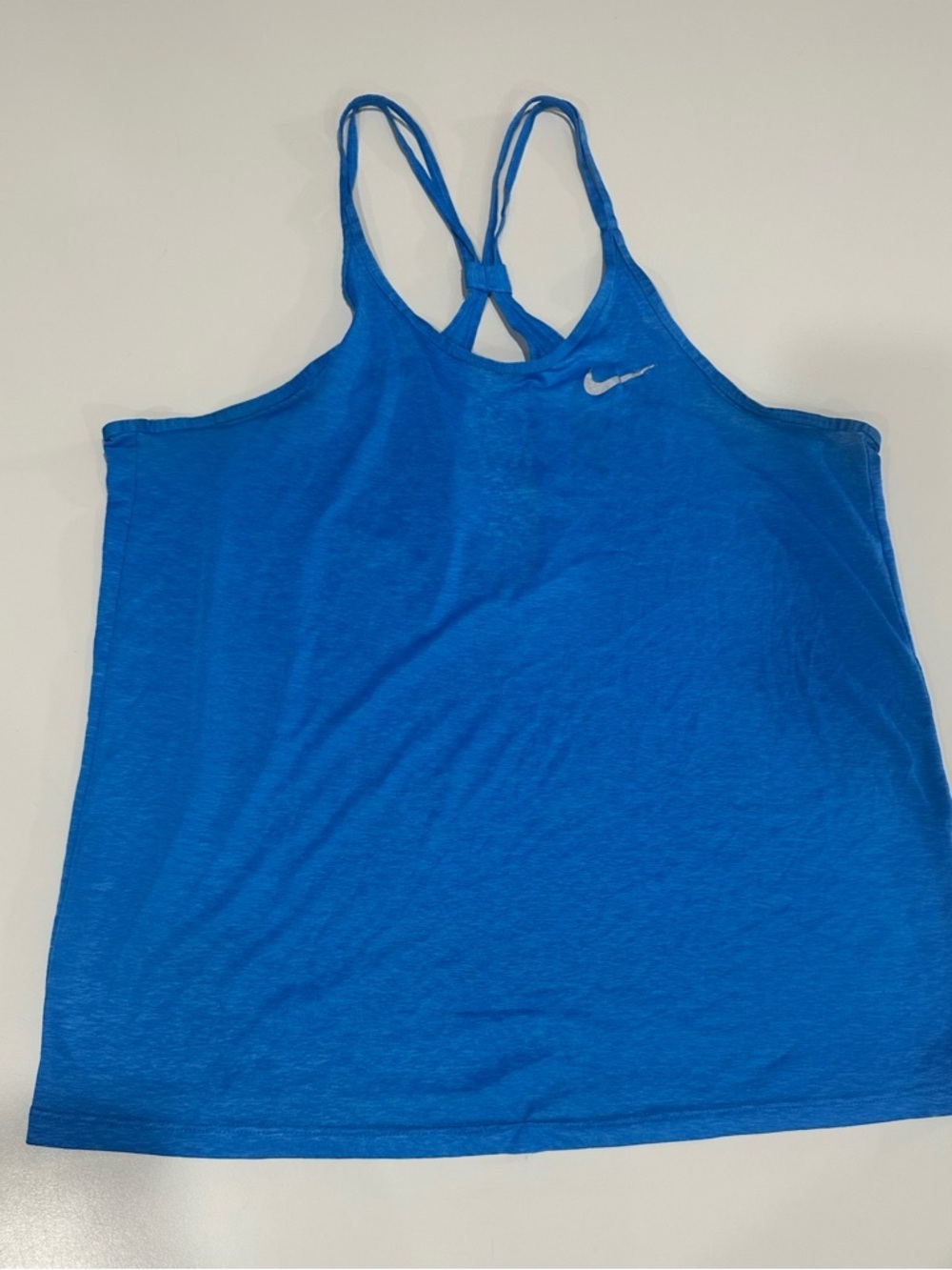 Nike Women’s Bright Blue Strappy Workout Tank